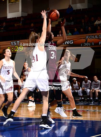 Thumbnail 3 in Ossining vs. Albertus Magnus (Slam Dunk Tournament) photogallery.