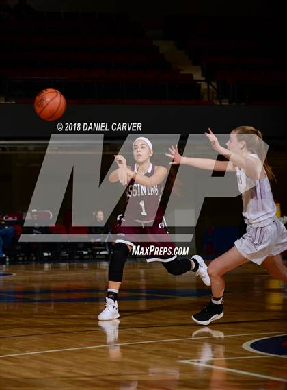 Thumbnail 2 in Ossining vs. Albertus Magnus (Slam Dunk Tournament) photogallery.