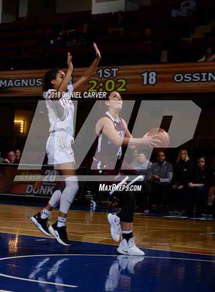 Thumbnail 1 in Ossining vs. Albertus Magnus (Slam Dunk Tournament) photogallery.