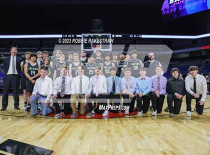 Thumbnail 2 in McMullen County vs. Jayton (UIL 1A Basketball State Semifinal Medal Ceremony) photogallery.