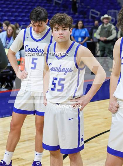 Thumbnail 3 in McMullen County vs. Jayton (UIL 1A Basketball State Semifinal Medal Ceremony) photogallery.