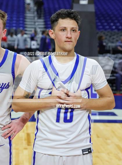 Thumbnail 3 in McMullen County vs. Jayton (UIL 1A Basketball State Semifinal Medal Ceremony) photogallery.