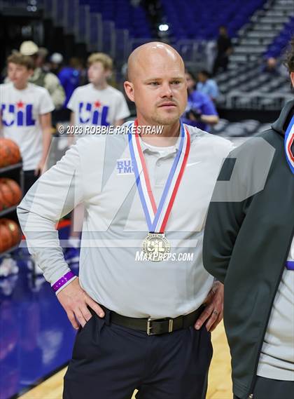 Thumbnail 2 in McMullen County vs. Jayton (UIL 1A Basketball State Semifinal Medal Ceremony) photogallery.