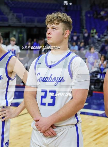 Thumbnail 2 in McMullen County vs. Jayton (UIL 1A Basketball State Semifinal Medal Ceremony) photogallery.