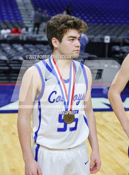 Thumbnail 2 in McMullen County vs. Jayton (UIL 1A Basketball State Semifinal Medal Ceremony) photogallery.