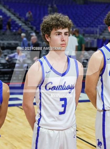 Thumbnail 1 in McMullen County vs. Jayton (UIL 1A Basketball State Semifinal Medal Ceremony) photogallery.