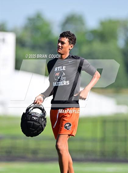 Thumbnail 1 in Ryle JV vs Ryle Freshmen 7 on 7 Scrimmage (Clifford R. Borland Stadium)  photogallery.
