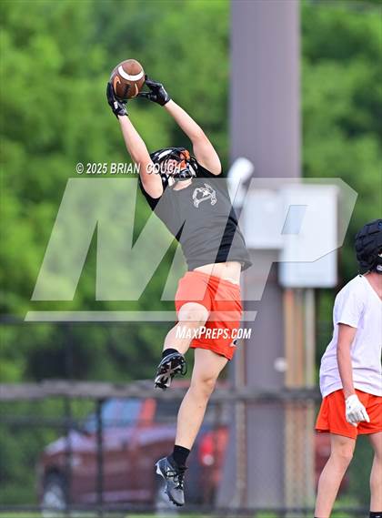 Thumbnail 2 in Ryle JV vs Ryle Freshmen 7 on 7 Scrimmage (Clifford R. Borland Stadium)  photogallery.