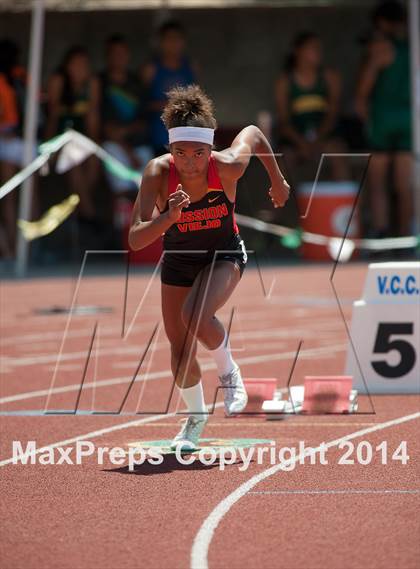 Thumbnail 3 in CIF SS D2 Track and Field Championships (Girls Events) photogallery.