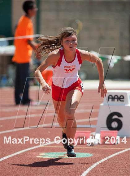 Thumbnail 2 in CIF SS D2 Track and Field Championships (Girls Events) photogallery.