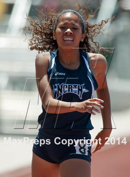 Thumbnail 2 in CIF SS D2 Track and Field Championships (Girls Events) photogallery.