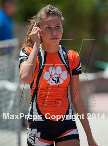 Thumbnail 3 in CIF SS D2 Track and Field Championships (Girls Events) photogallery.