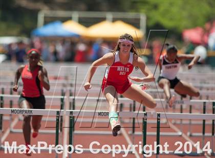 Thumbnail 1 in CIF SS D2 Track and Field Championships (Girls Events) photogallery.