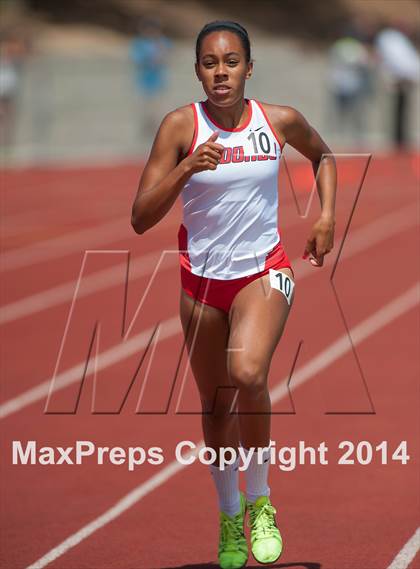 Thumbnail 1 in CIF SS D2 Track and Field Championships (Girls Events) photogallery.