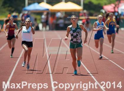 Thumbnail 1 in CIF SS D2 Track and Field Championships (Girls Events) photogallery.