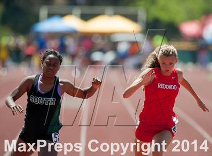 Thumbnail 1 in CIF SS D2 Track and Field Championships (Girls Events) photogallery.