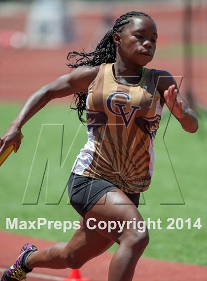 Thumbnail 1 in CIF SS D2 Track and Field Championships (Girls Events) photogallery.