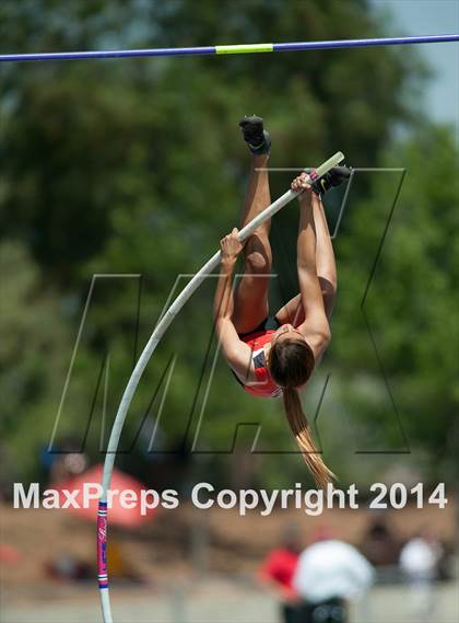 Thumbnail 2 in CIF SS D2 Track and Field Championships (Girls Events) photogallery.