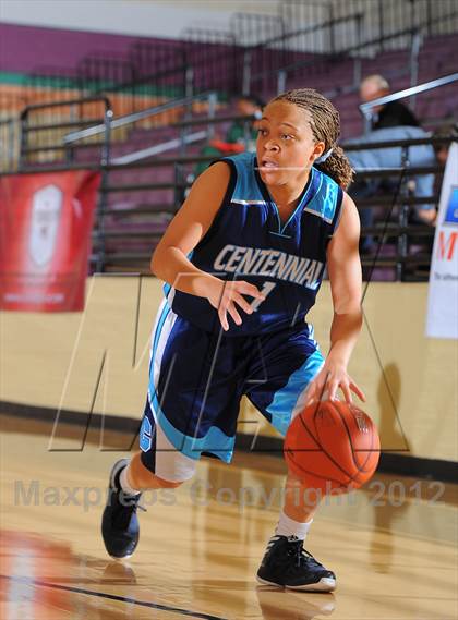 Thumbnail 2 in Rock Bridge vs. Centennial (Nike Tournament of Champions) photogallery.