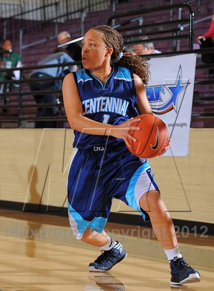 Thumbnail 1 in Rock Bridge vs. Centennial (Nike Tournament of Champions) photogallery.