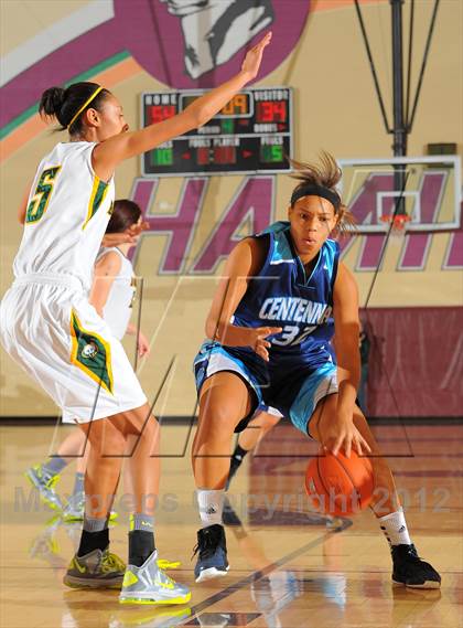Thumbnail 2 in Rock Bridge vs. Centennial (Nike Tournament of Champions) photogallery.