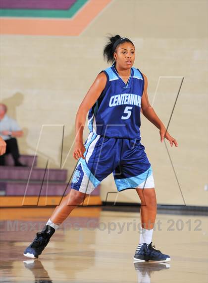 Thumbnail 1 in Rock Bridge vs. Centennial (Nike Tournament of Champions) photogallery.