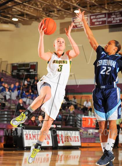 Thumbnail 2 in Rock Bridge vs. Centennial (Nike Tournament of Champions) photogallery.