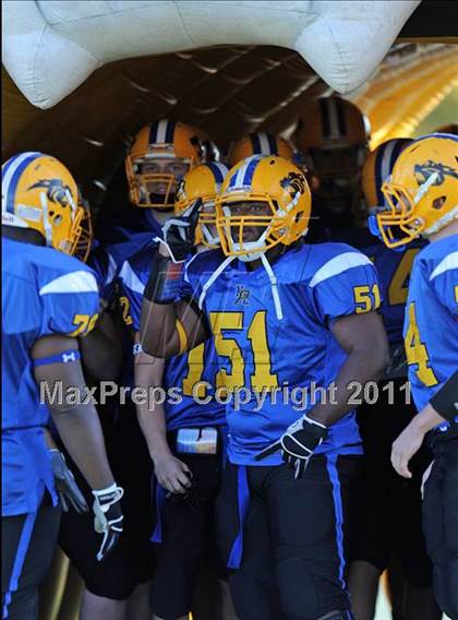 Thumbnail 3 in North Lamar vs. Henderson (3A Region 2 Bi-District Playoffs) photogallery.