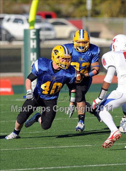 Thumbnail 2 in North Lamar vs. Henderson (3A Region 2 Bi-District Playoffs) photogallery.