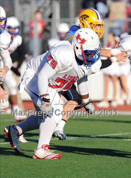 Thumbnail 1 in North Lamar vs. Henderson (3A Region 2 Bi-District Playoffs) photogallery.