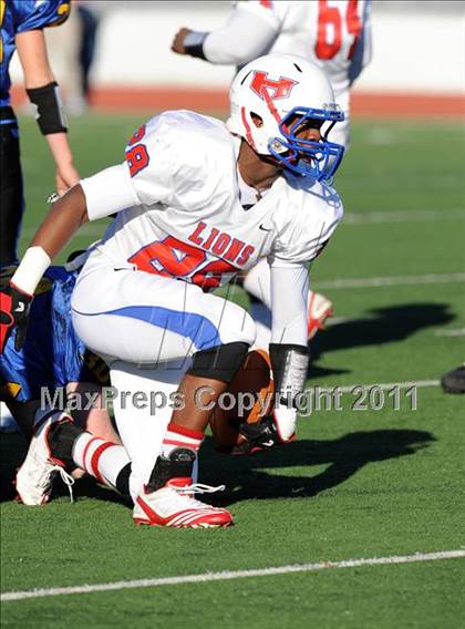 Thumbnail 2 in North Lamar vs. Henderson (3A Region 2 Bi-District Playoffs) photogallery.