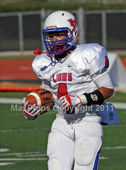 Thumbnail 2 in North Lamar vs. Henderson (3A Region 2 Bi-District Playoffs) photogallery.