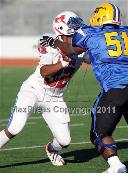 Thumbnail 2 in North Lamar vs. Henderson (3A Region 2 Bi-District Playoffs) photogallery.