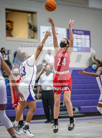 Thumbnail 2 in Wayne Country Day vs Village Christian Academy (NCISAA 2A State Playoffs - Third Round) photogallery.
