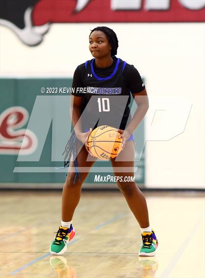 Thumbnail 3 in Thunderbird vs Prescott (Mountain Ridge Girls Basketball Invitational) photogallery.