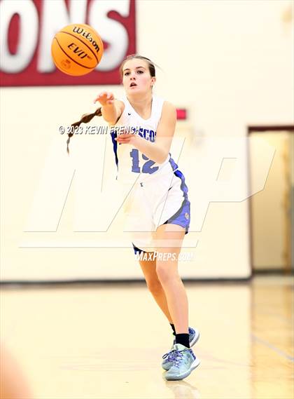 Thumbnail 2 in Thunderbird vs Prescott (Mountain Ridge Girls Basketball Invitational) photogallery.