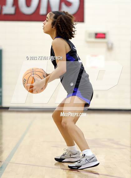 Thumbnail 1 in Thunderbird vs Prescott (Mountain Ridge Girls Basketball Invitational) photogallery.