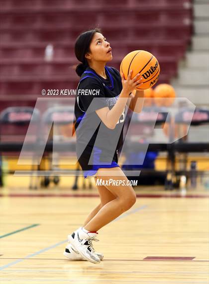 Thumbnail 3 in Thunderbird vs Prescott (Mountain Ridge Girls Basketball Invitational) photogallery.