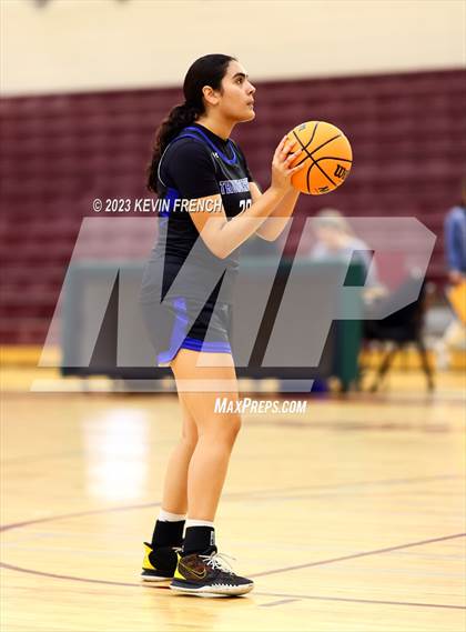Thumbnail 1 in Thunderbird vs Prescott (Mountain Ridge Girls Basketball Invitational) photogallery.