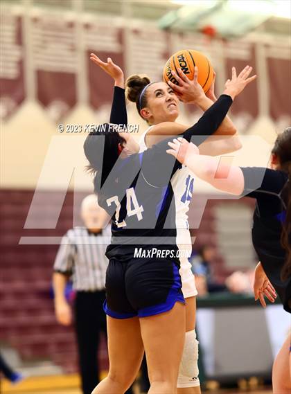 Thumbnail 2 in Thunderbird vs Prescott (Mountain Ridge Girls Basketball Invitational) photogallery.