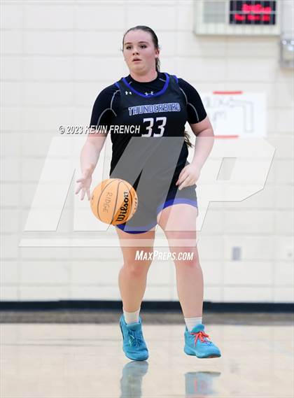 Thumbnail 2 in Thunderbird vs Prescott (Mountain Ridge Girls Basketball Invitational) photogallery.
