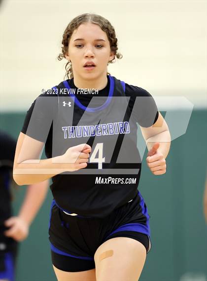 Thumbnail 1 in Thunderbird vs Prescott (Mountain Ridge Girls Basketball Invitational) photogallery.