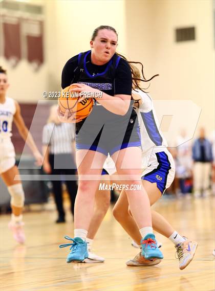 Thumbnail 3 in Thunderbird vs Prescott (Mountain Ridge Girls Basketball Invitational) photogallery.
