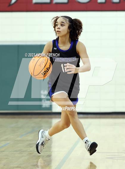 Thumbnail 1 in Thunderbird vs Prescott (Mountain Ridge Girls Basketball Invitational) photogallery.
