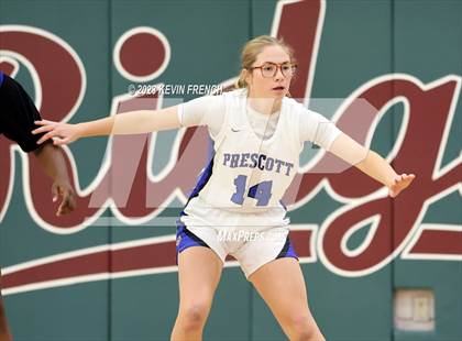 Thumbnail 2 in Thunderbird vs Prescott (Mountain Ridge Girls Basketball Invitational) photogallery.