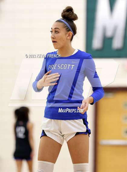 Thumbnail 1 in Thunderbird vs Prescott (Mountain Ridge Girls Basketball Invitational) photogallery.