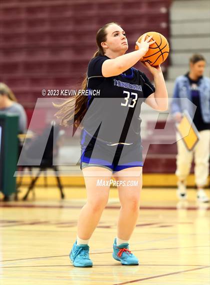 Thumbnail 2 in Thunderbird vs Prescott (Mountain Ridge Girls Basketball Invitational) photogallery.