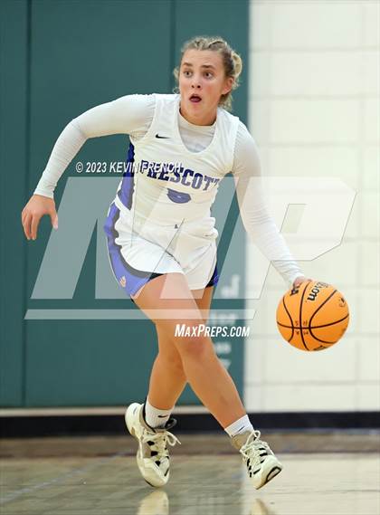 Thumbnail 3 in Thunderbird vs Prescott (Mountain Ridge Girls Basketball Invitational) photogallery.