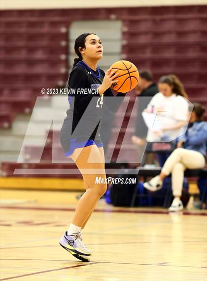 Thumbnail 3 in Thunderbird vs Prescott (Mountain Ridge Girls Basketball Invitational) photogallery.