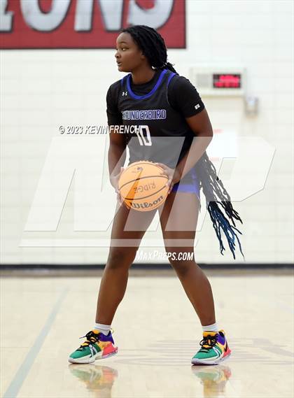 Thumbnail 1 in Thunderbird vs Prescott (Mountain Ridge Girls Basketball Invitational) photogallery.